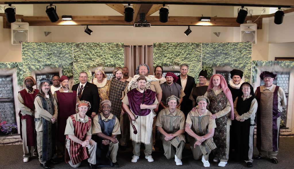Shakespeare Behind Bars 2016 Cast & Crew of Twelfth Night