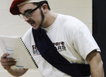 Shakespeare Behind Bars | Audubon Youth Development Center, Spring 2017 Final Sharing. Photo by Holly Stone SBB | Audubon Youth Development Center, Spring 2017