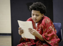 Shakespeare Behind Bars | Audubon Youth Development Center, Spring 2017 Final Sharing. Photo by Holly Stone SBB | Audubon Youth Development Center, Spring 2017