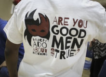 Shakespeare Behind Bars | Audubon Youth Development Center, Spring 2017 Final Sharing. Photo by Holly Stone SBB | Audubon Youth Development Center, Spring 2017